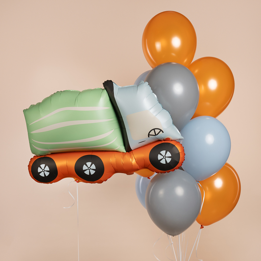 Шар фигура Машина Бетономешалка FL35"/89см (Китай) сатин 27826