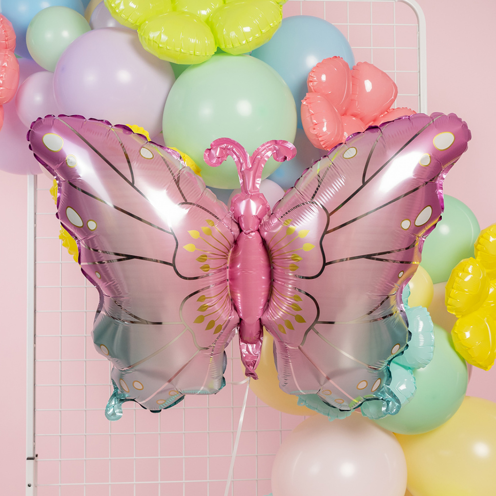 Шар фигура Бабочка двухцветная FL32"/81см (Китай) 24767