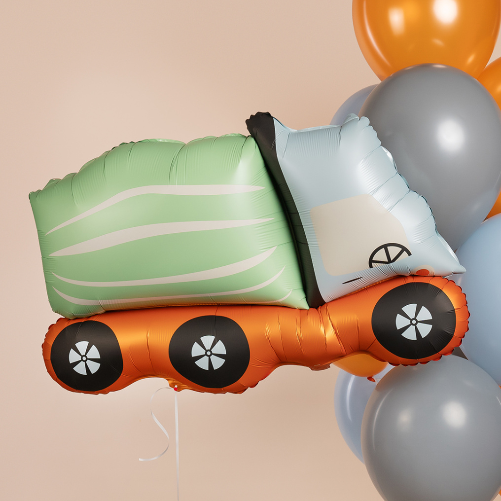 Шар фигура Машина Бетономешалка FL35"/89см (Китай) сатин 27826