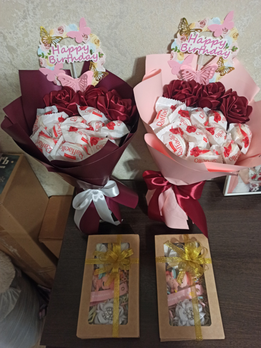 Топпер HB Бабочки 12х16см пластик 10092529